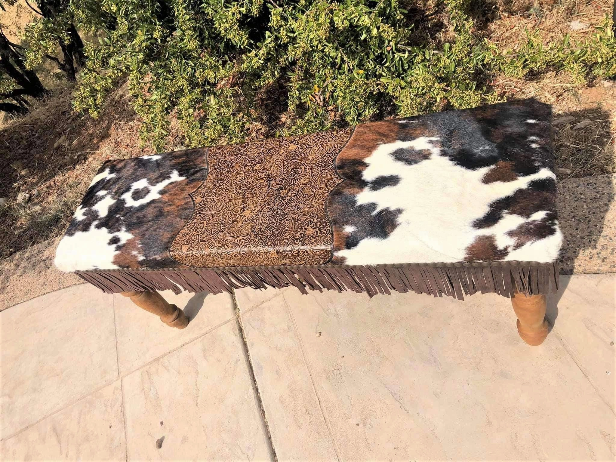 Western Ranch House Resting Bench