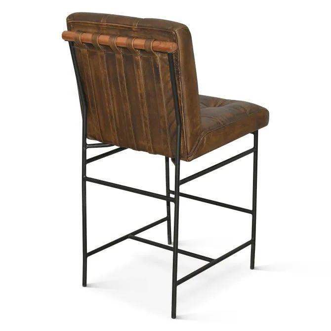 Whalen Tufted Leather Dining & Counter Chairs