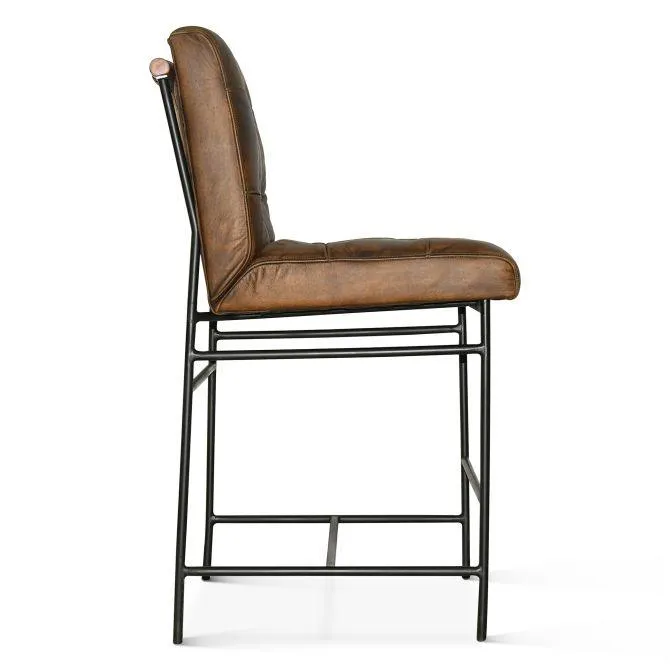 Whalen Tufted Leather Dining & Counter Chairs