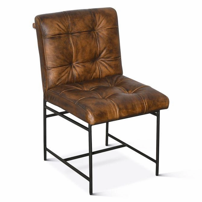 Whalen Tufted Leather Dining & Counter Chairs