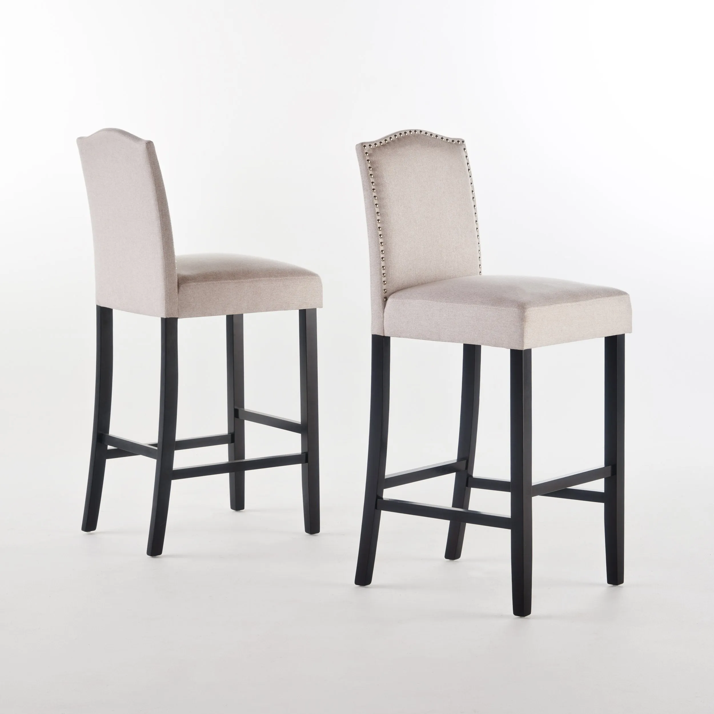 Wheat Fabric Barstools, Set of 2 - NH138203 bar stool, counter stool