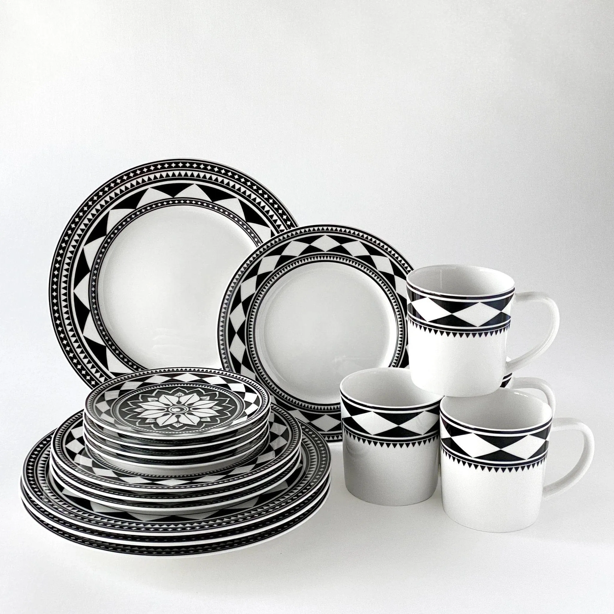 White Diamond Bone China Dinnerware