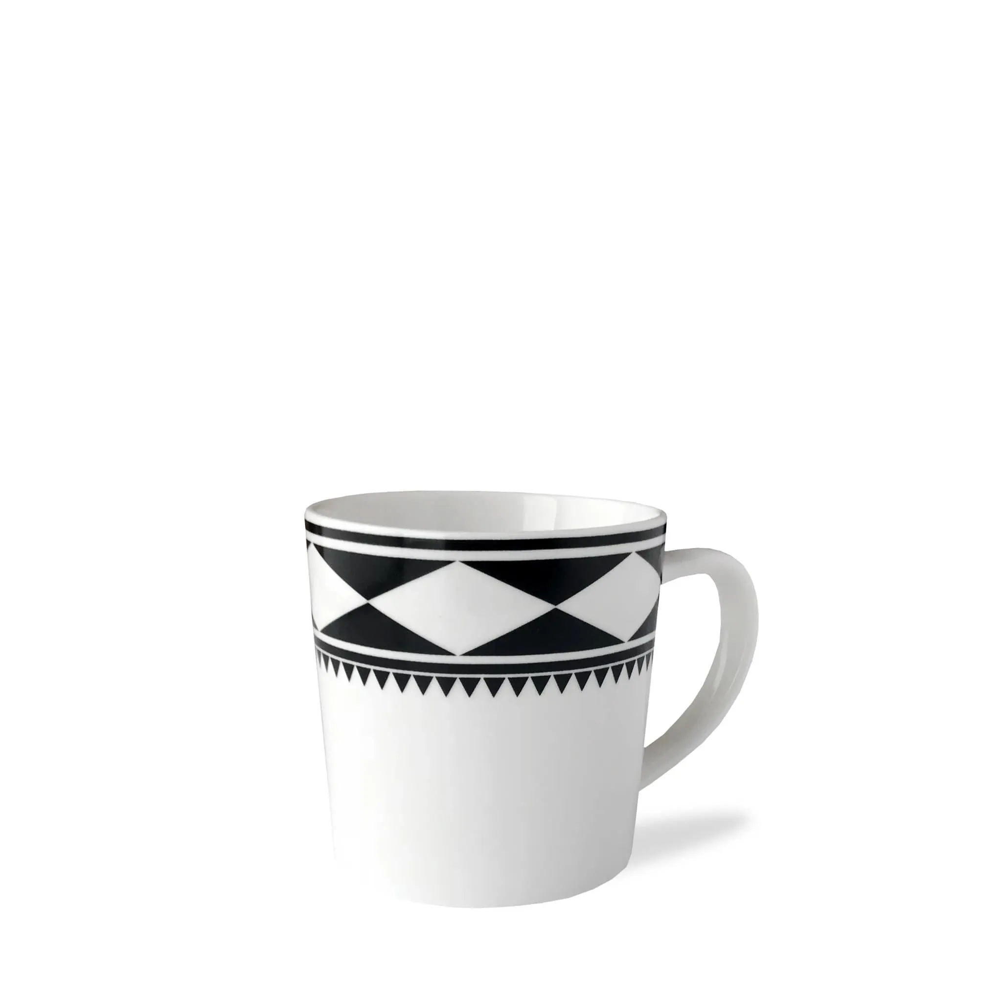 White Diamond Porcelain Mug