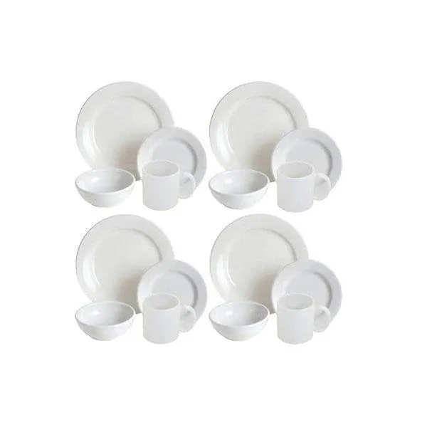 White Dinnerware - Set Options