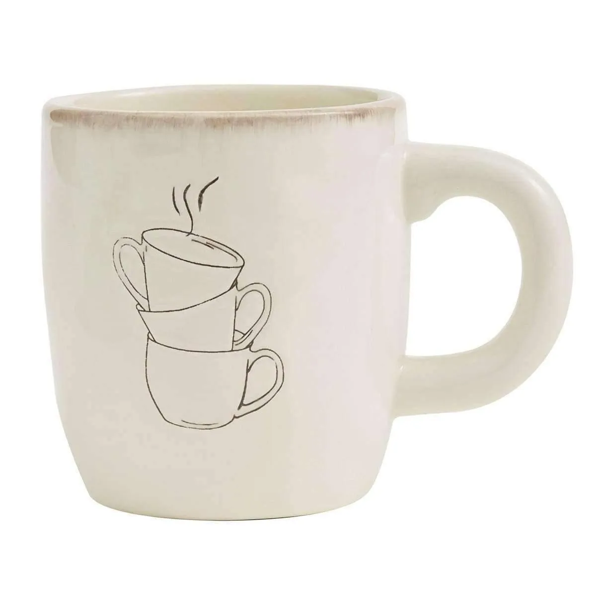 White Distressed Farmhouse Dinnerware
