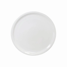 White Round Serving Plate baking dish, nonstick cookware
