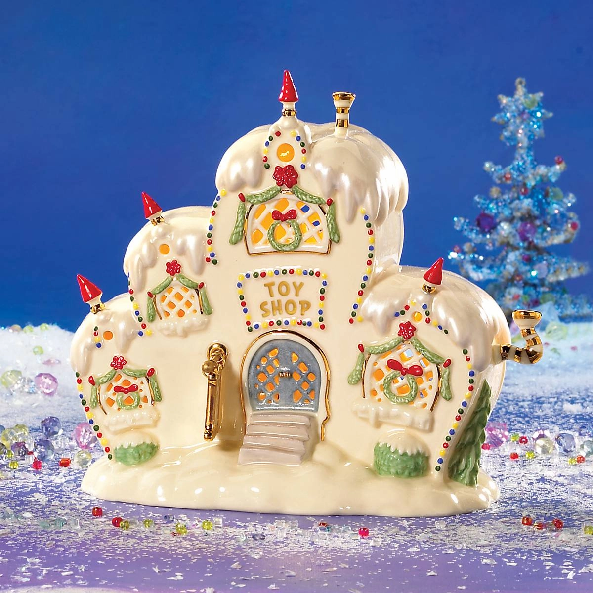 Who-Ville Toy Store Lit Figurine