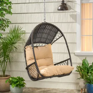 Wicker Hanging Chair with Cushion (Stand Not Included) - NH758113 chandelier, pendant light