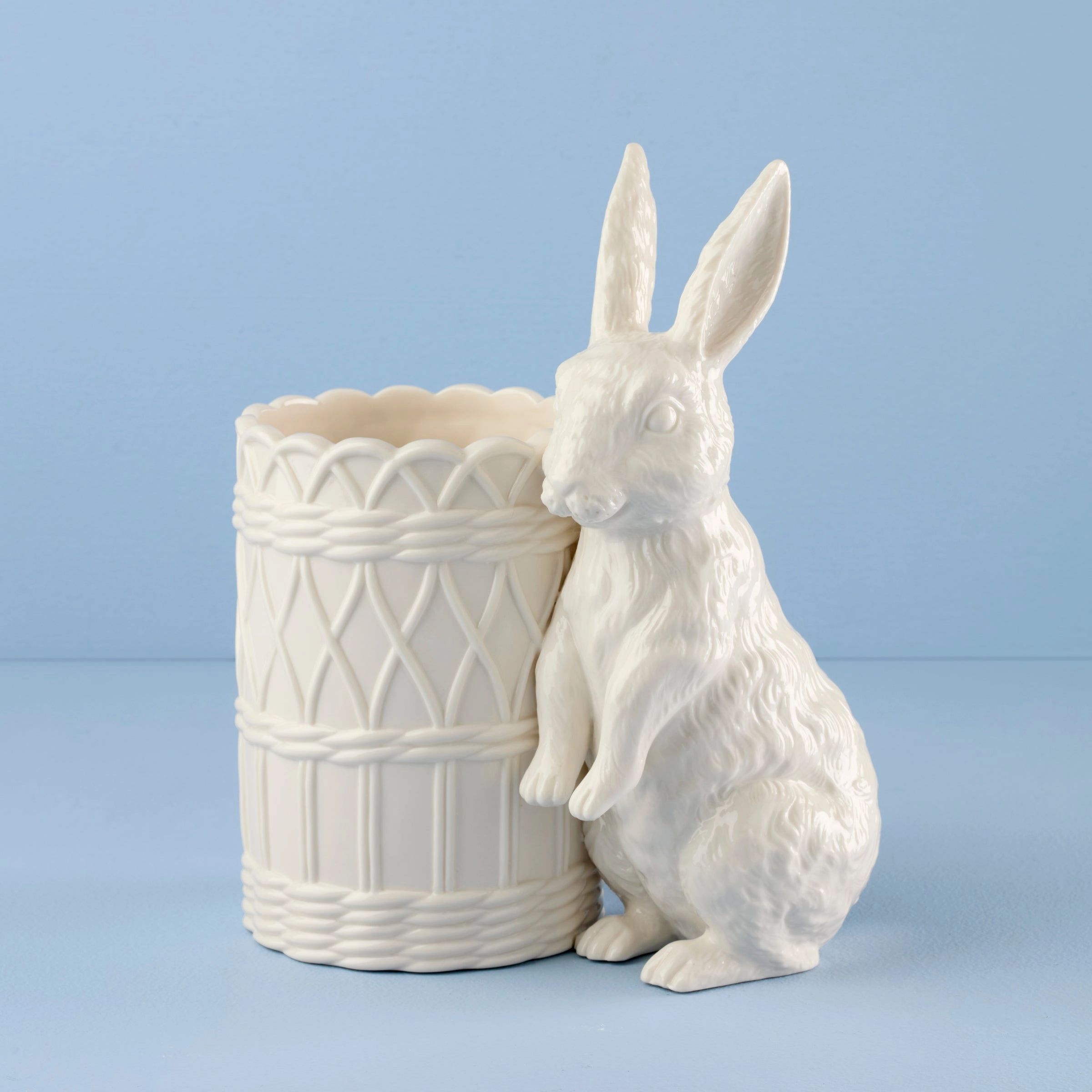 Wicker Creek Bunny Vase