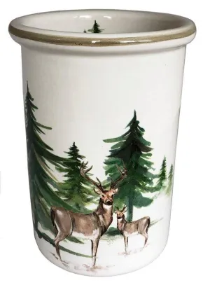Wild Evergreen Utensil Holder kitchen utensils, spatula set