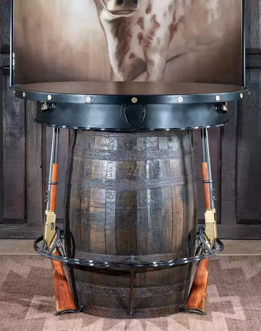 Wild West Buckshot Pub Table