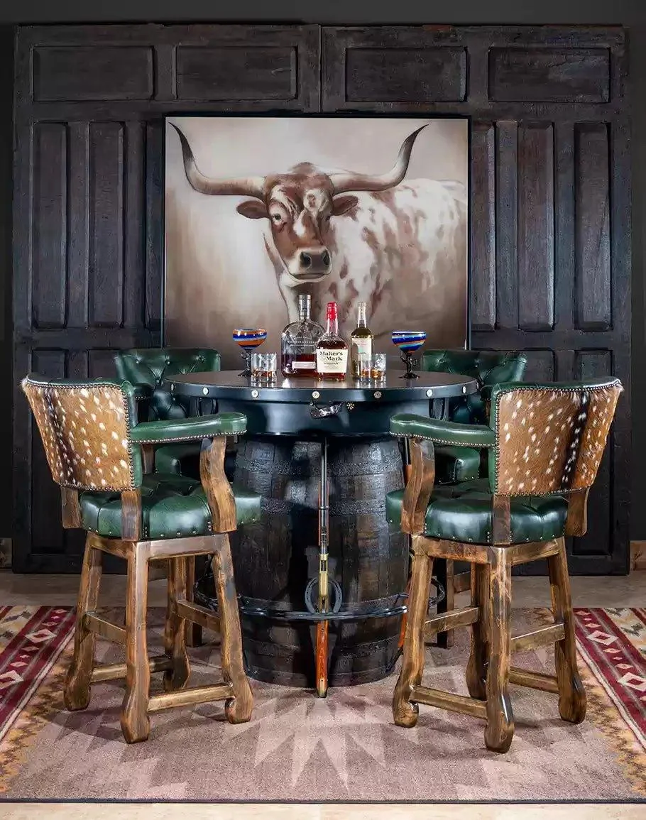 Wild West Buckshot Pub Table