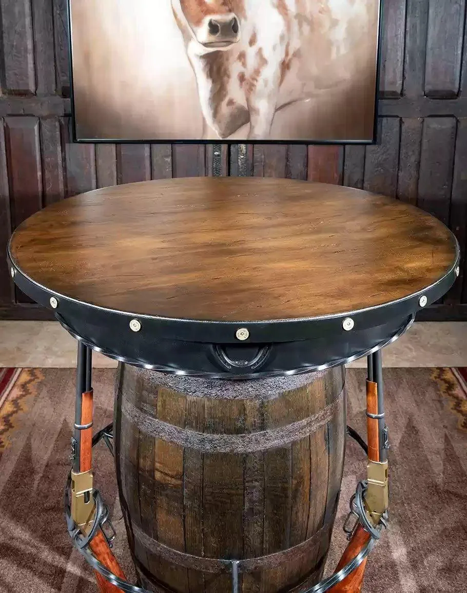 Wild West Buckshot Pub Table