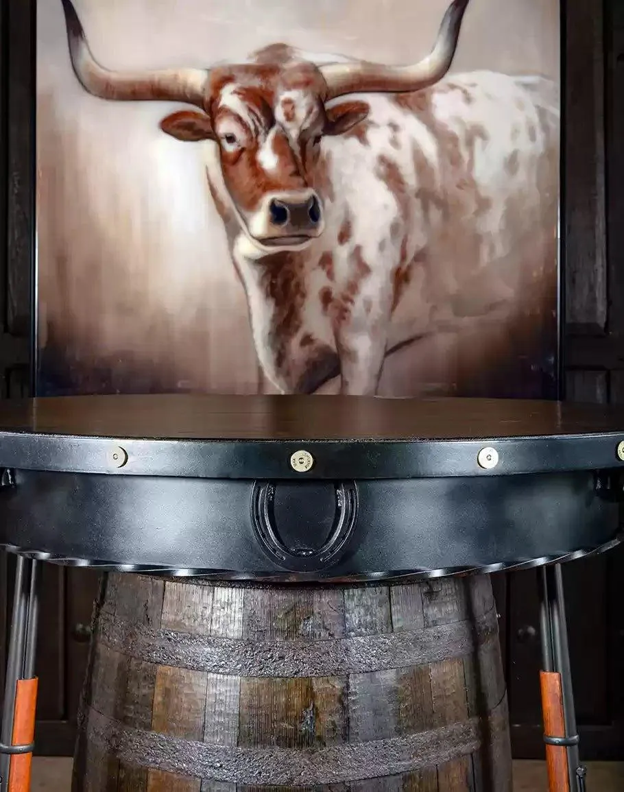 Wild West Buckshot Pub Table