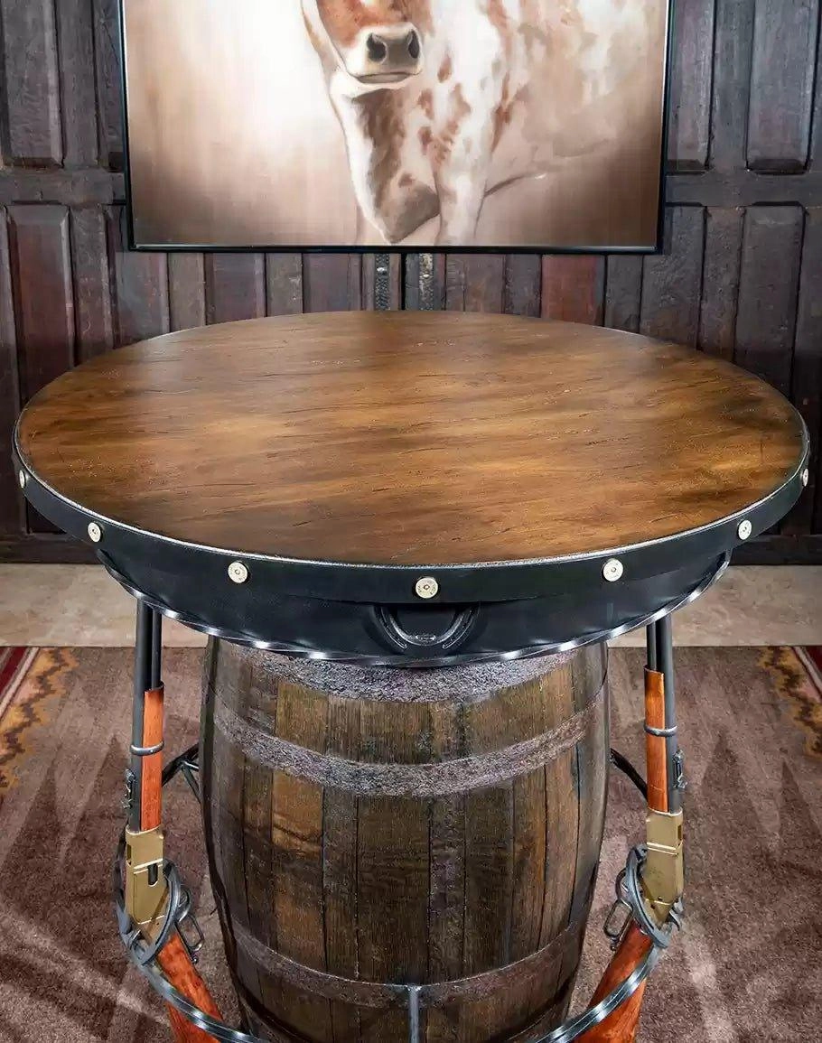 Wild West Buckshot Pub Table