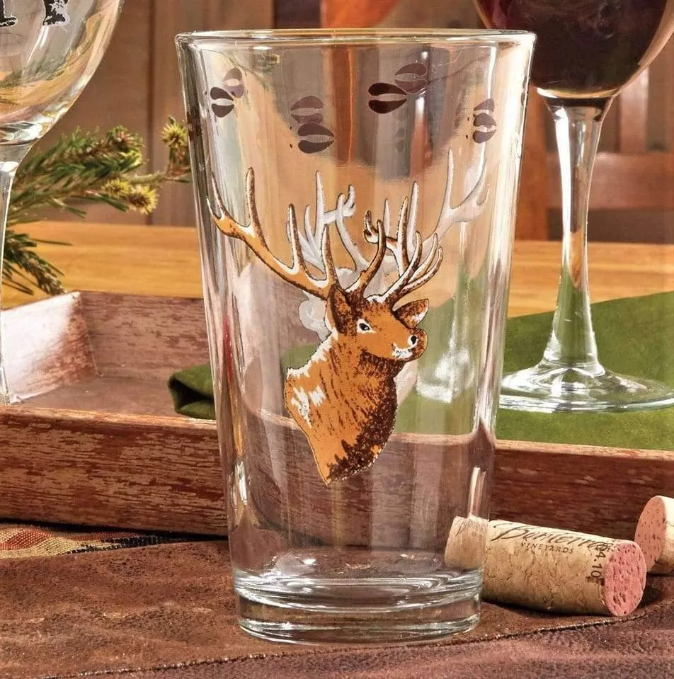 Wilderness Lodge Glassware w/ Bear