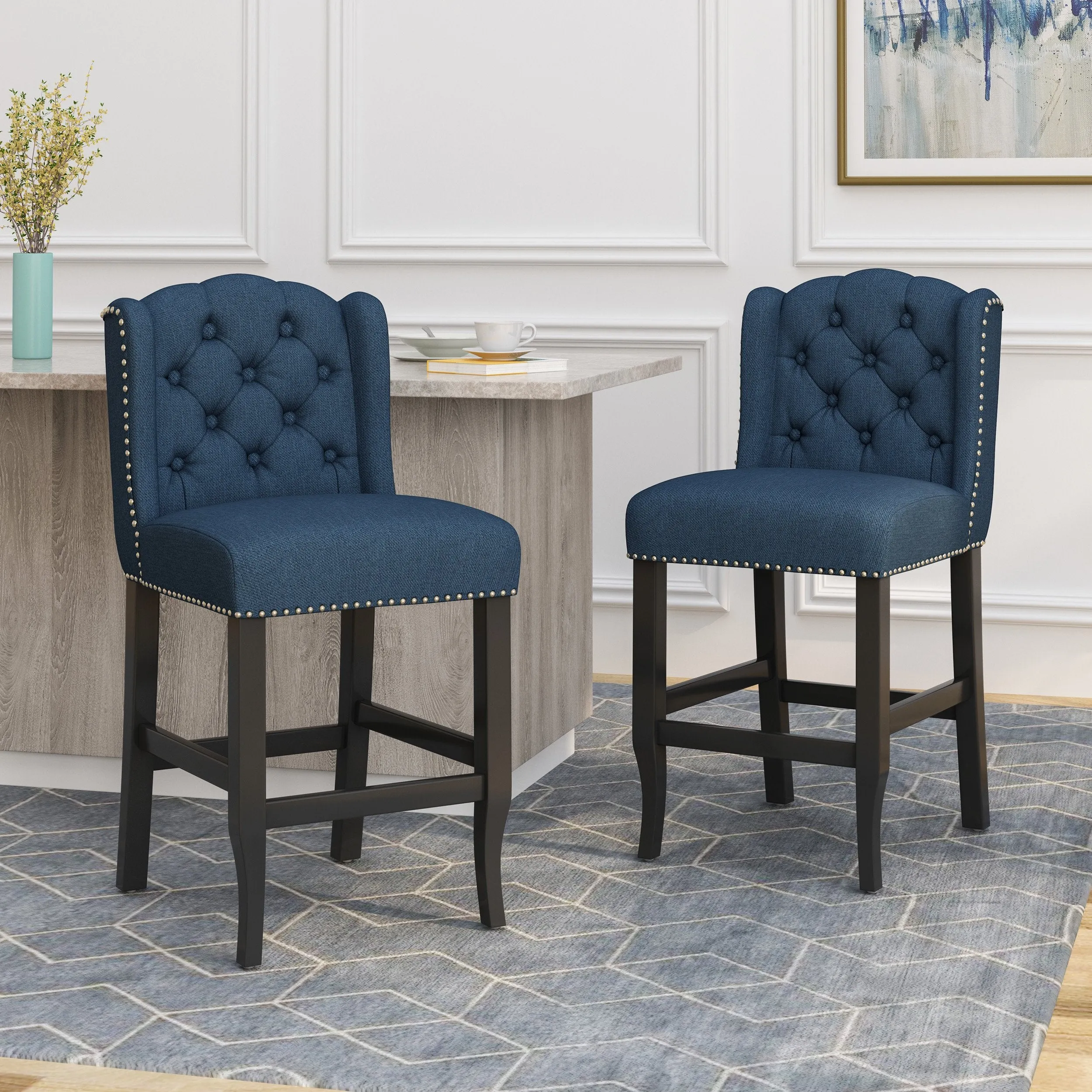Wingback Counter Stool - NH632013 bar stool, counter stool