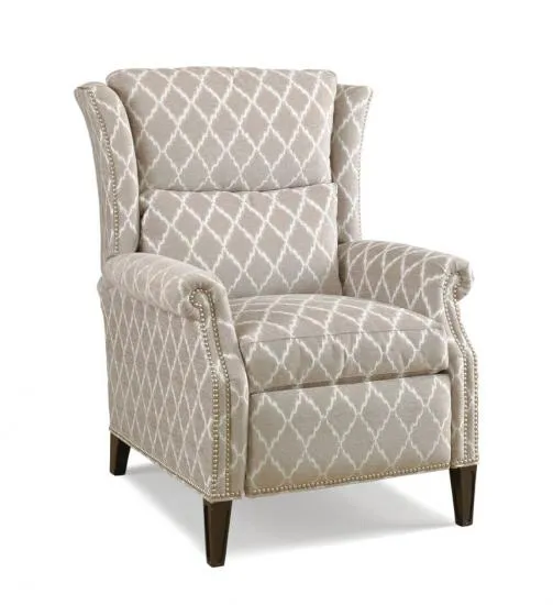 Wingback Leather Recliner