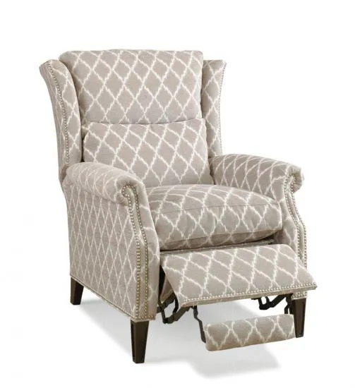 Wingback Leather Recliner