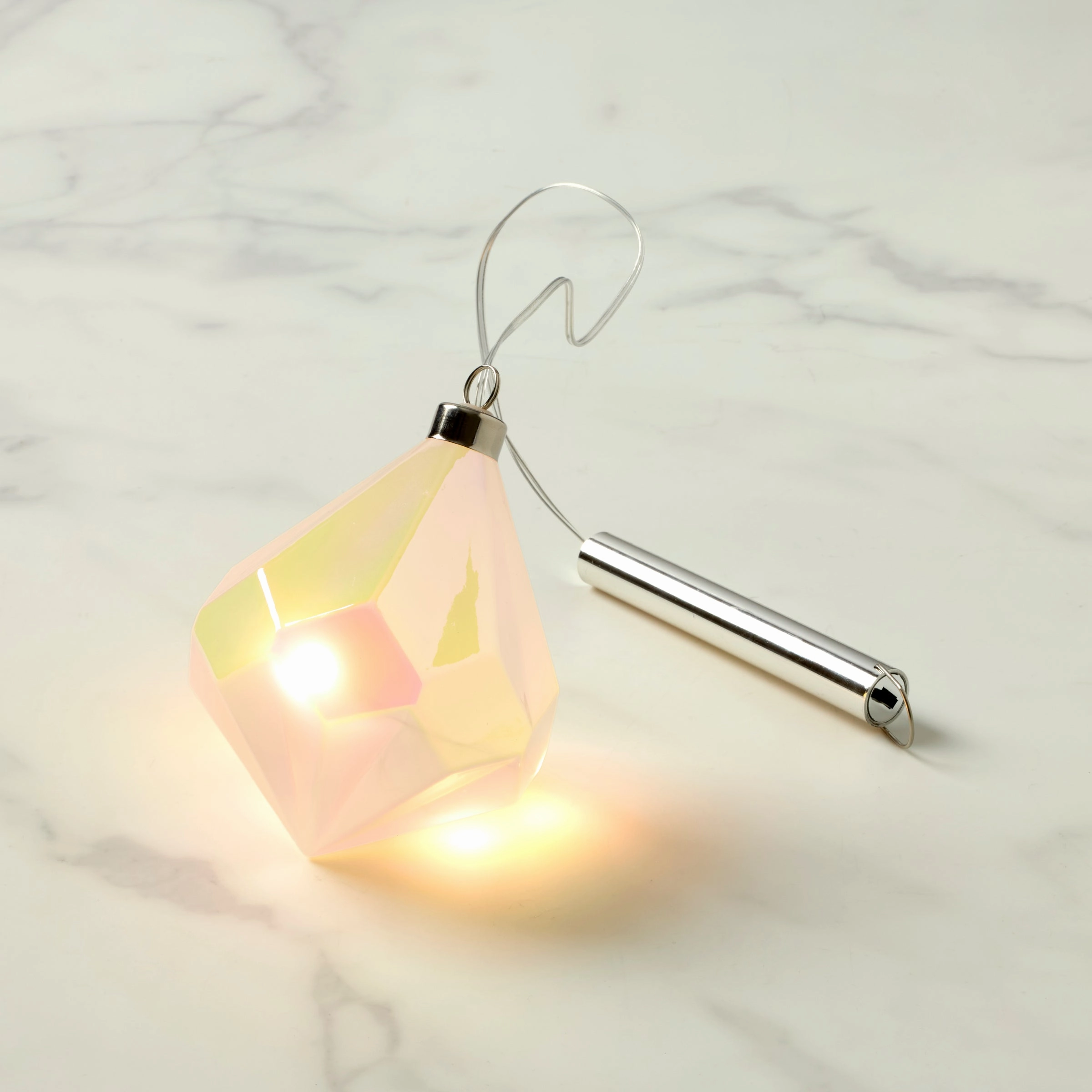 Winter Gems Led Lit Jewel Ornament
