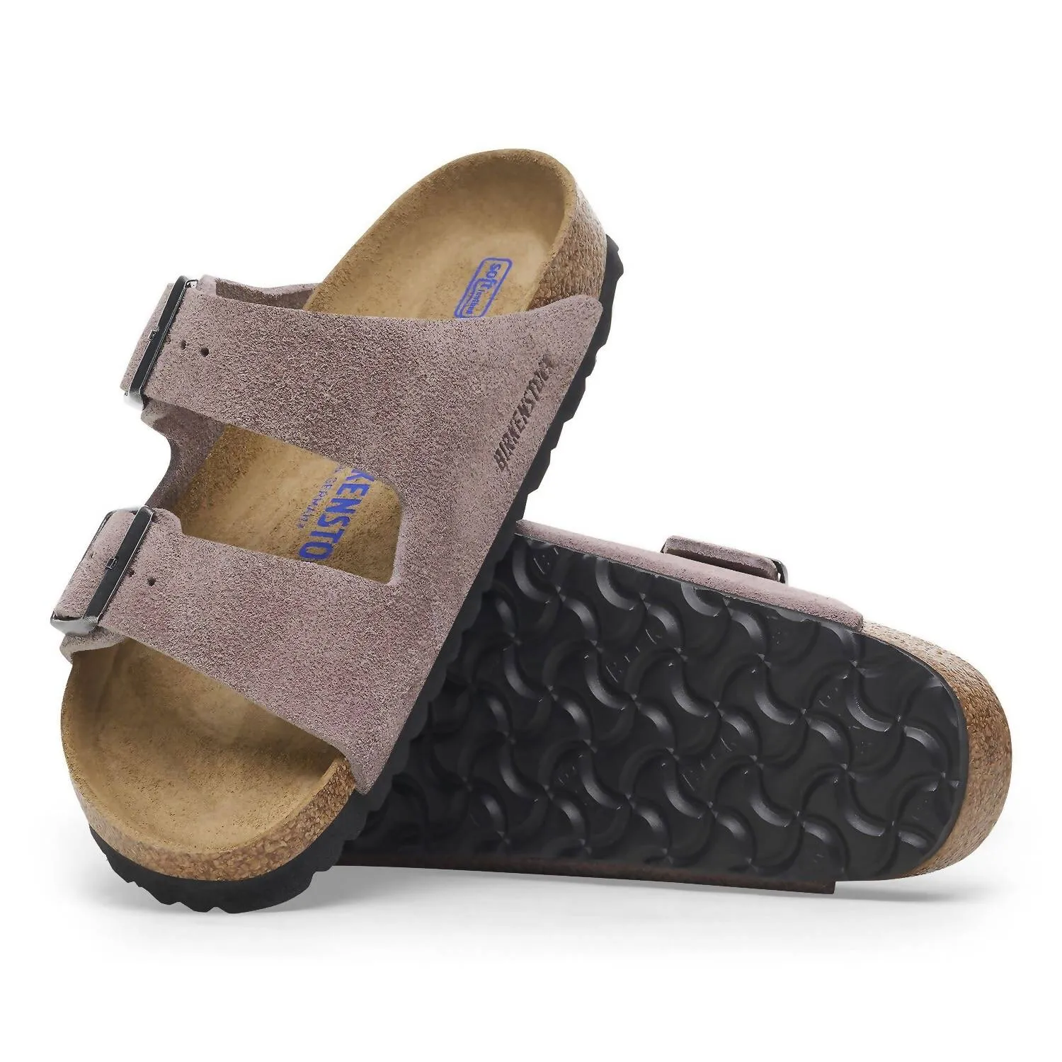 Women's Arizona Sfb Sandal - Narrow In Faded Purple Suede