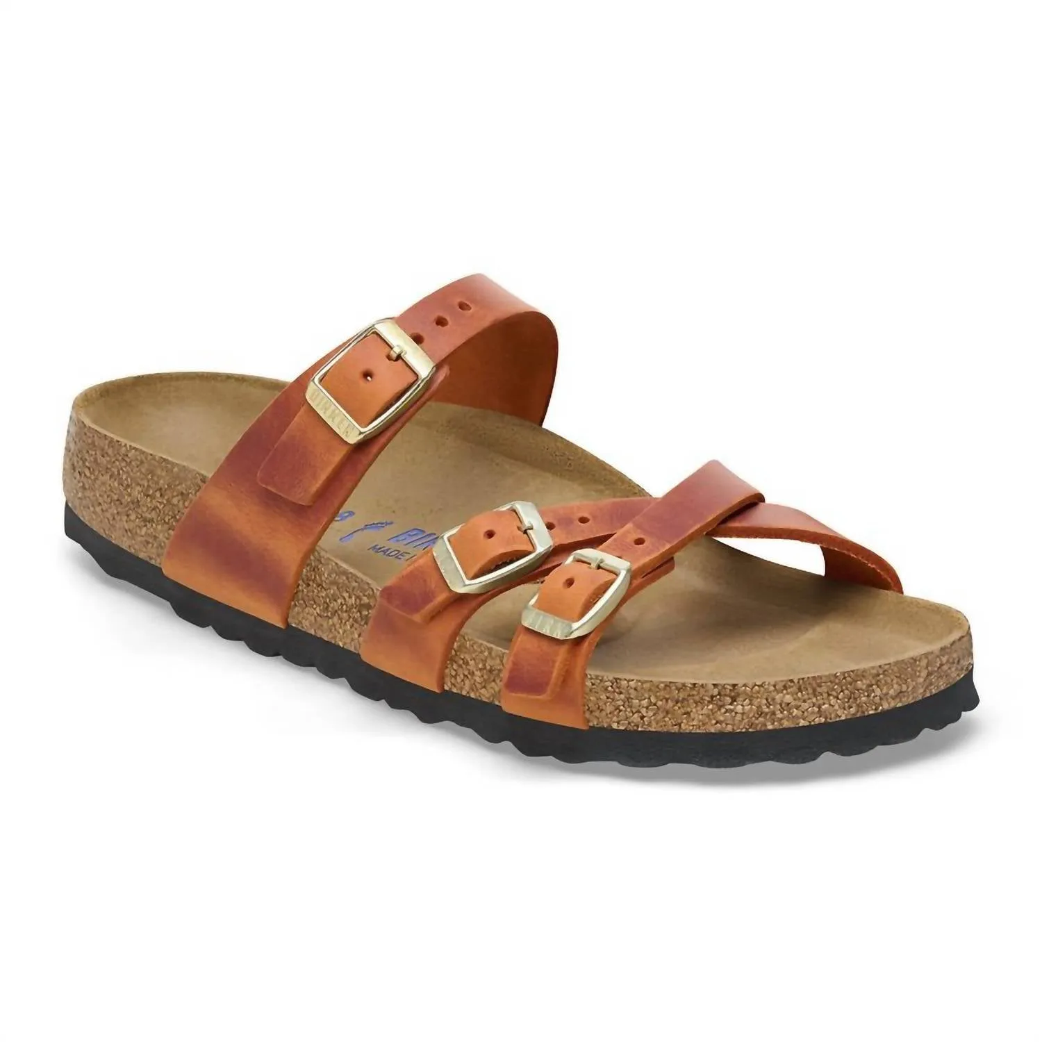 Women's Franca Sandal In Burnt Orange