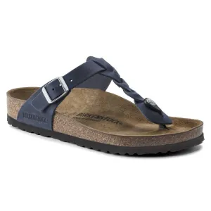 Women's Gizeh Braided Sandals In Navy