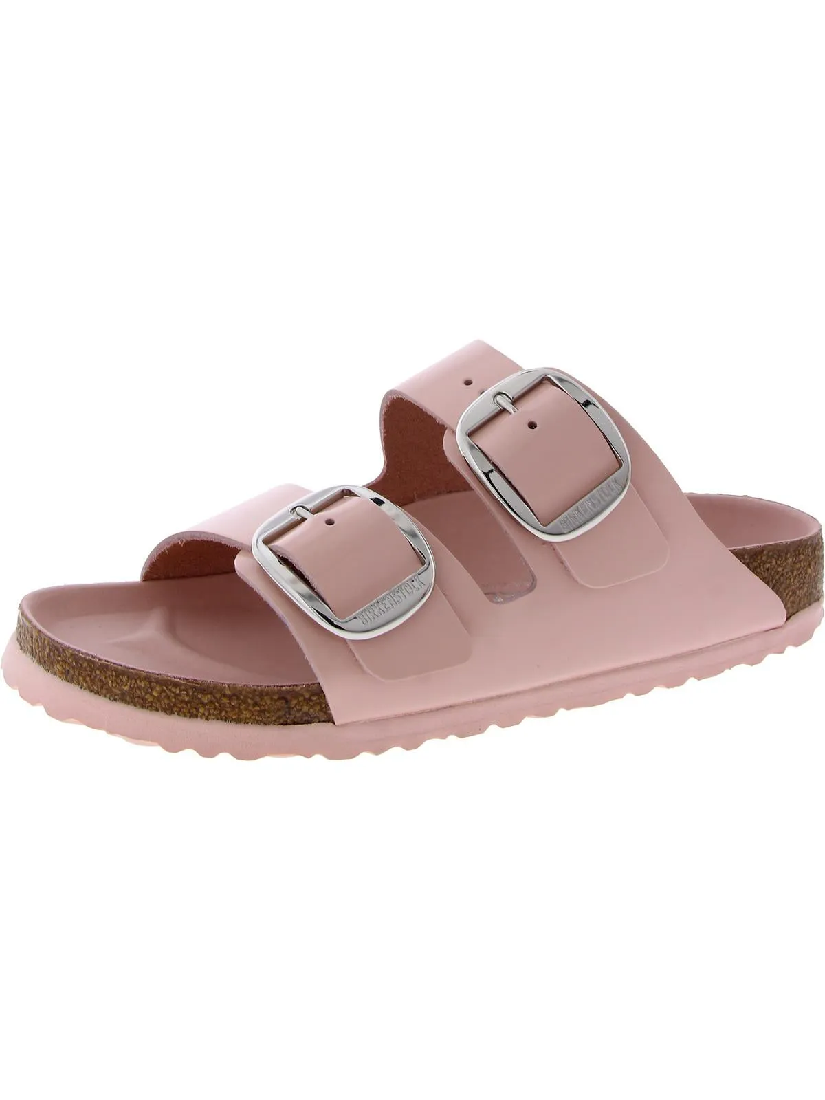 Womens Slip On Flat Footbed Sandals
