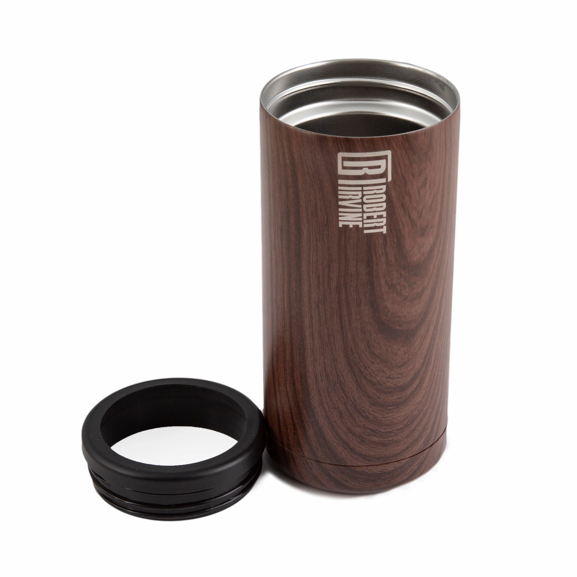 Wood Slim Coolers - Set Of 2