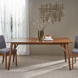 Wooden Six Seater Dining Table - NH960903 kitchen island table, dining furniture