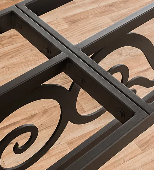 Wrought Iron Sofa Table Base