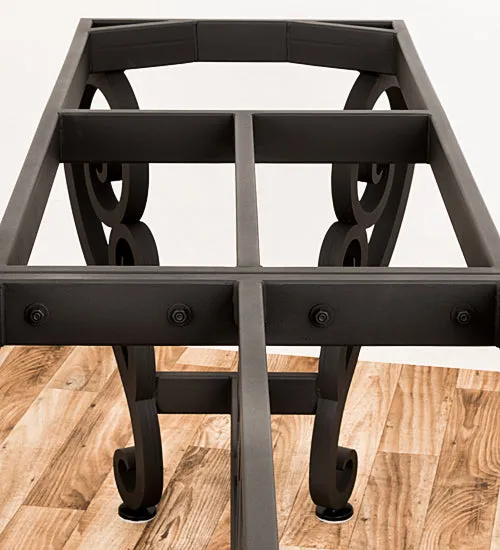 Wrought Iron Sofa Table Base