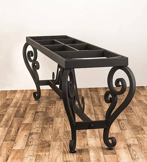 Wrought Iron Sofa Table Base