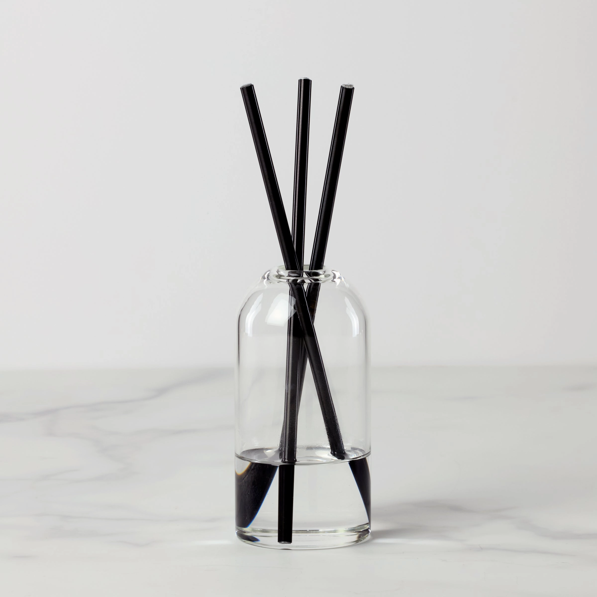 Wylie Signature Everlasting Candle - Clear/Black