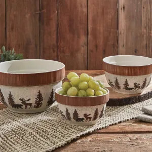 Yakutat Wildlife Mixing Bowl Set toilet seat cover, slow close seat