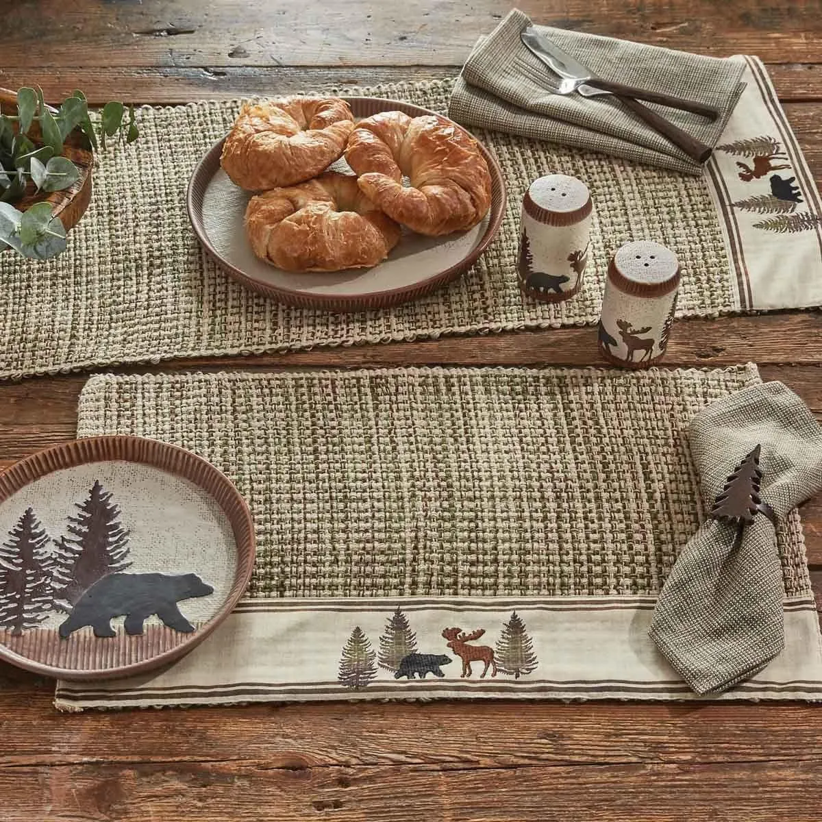 Yakutat Wildlife Tree Napkin Rings