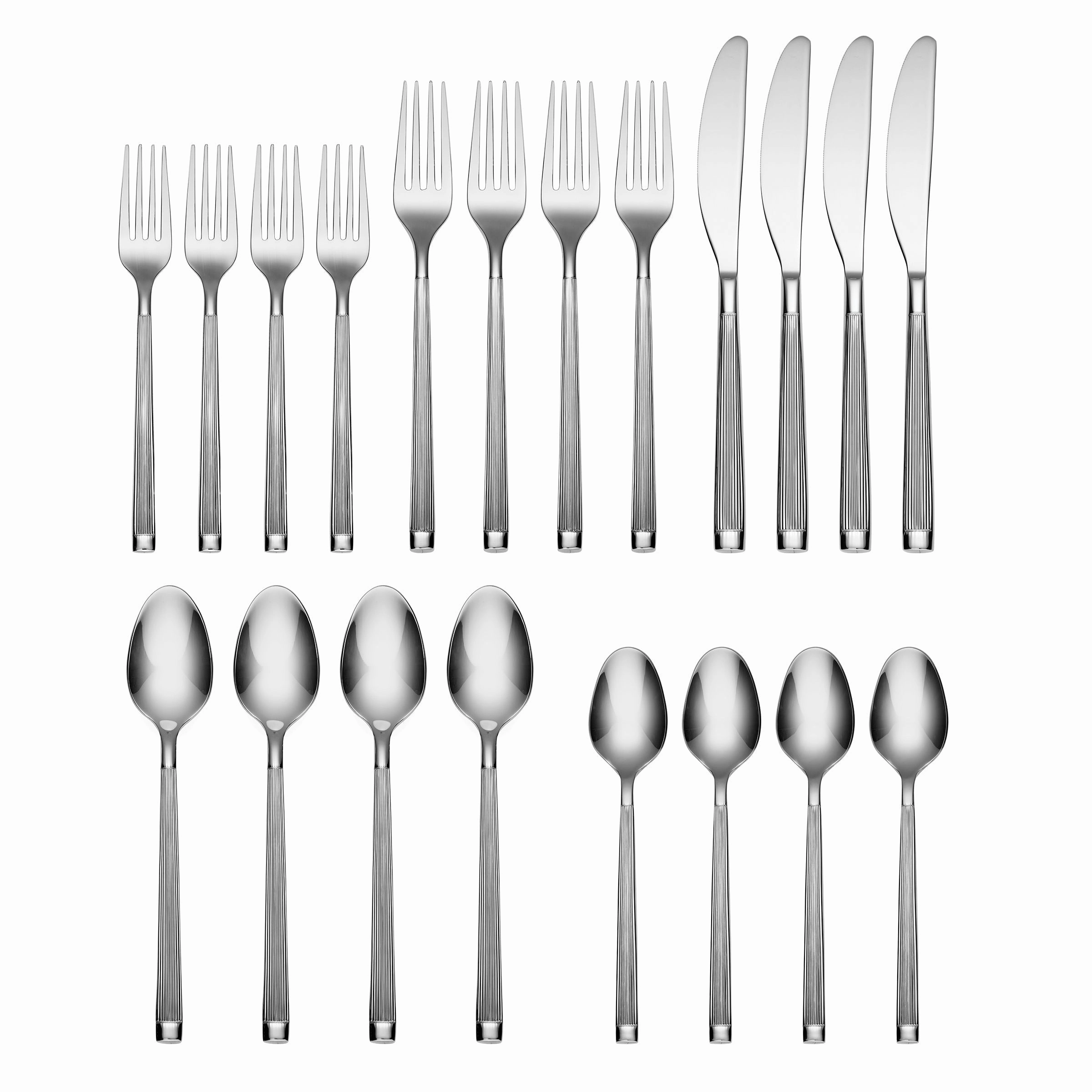 Zaylen Mirror 20 Piece Flatware Set